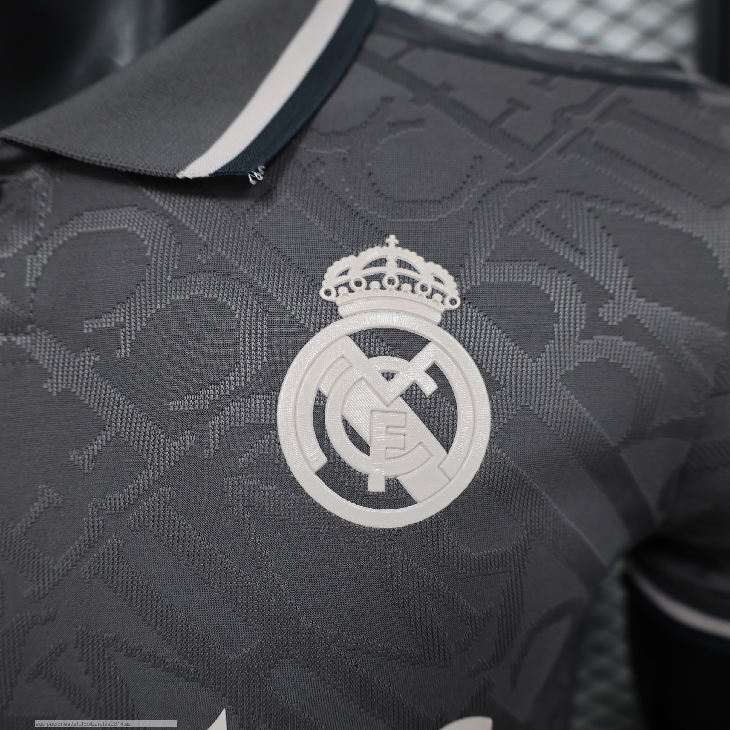 Nuevo 3ª Jugadores Camiseta Real Madrid 24/25 Negro Baratas
